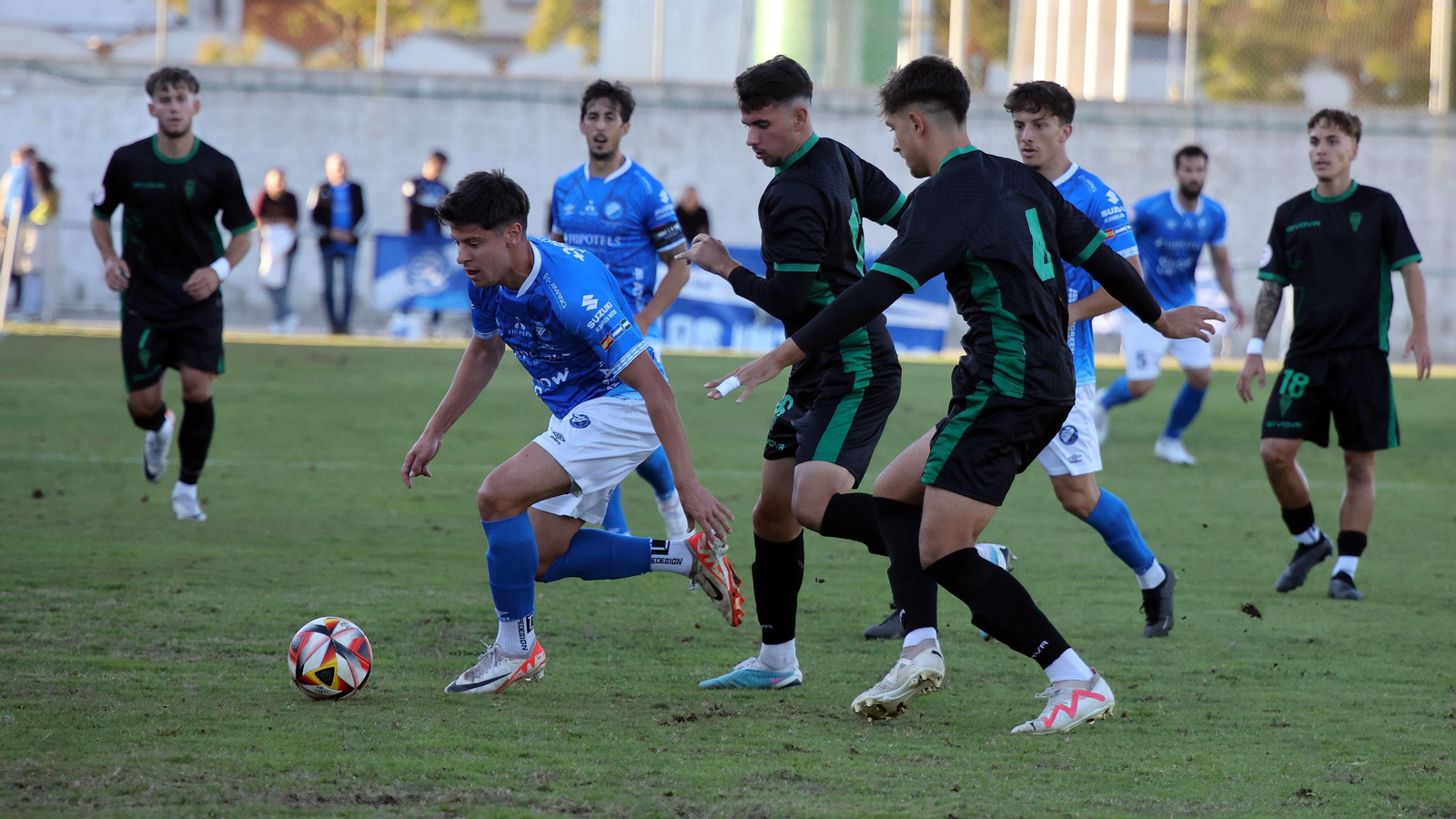 Xerez DFC - Córdoba B en el Pedro S. Garrido de Jerez