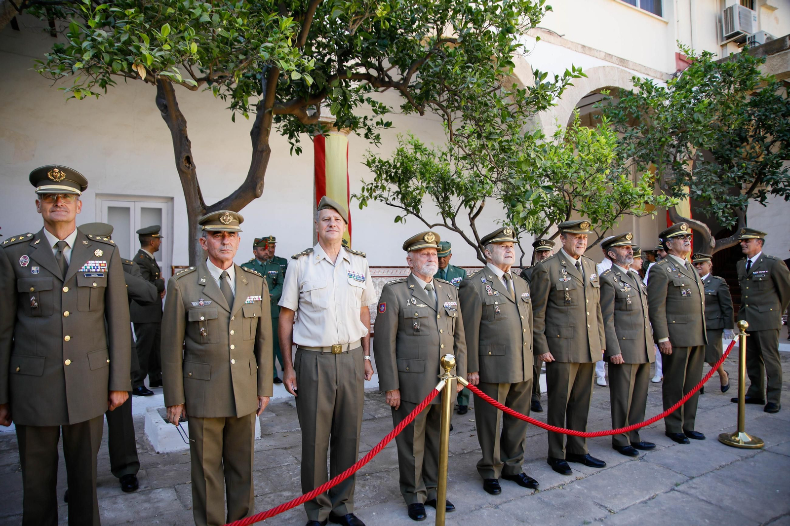 Toma de posesión del coronel José Manuel Lupiani Castellanos, en imágenes