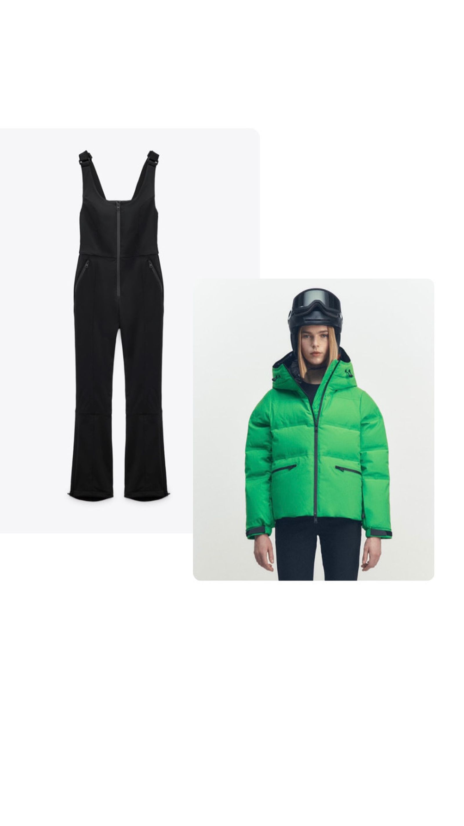 Mono negro ski collection