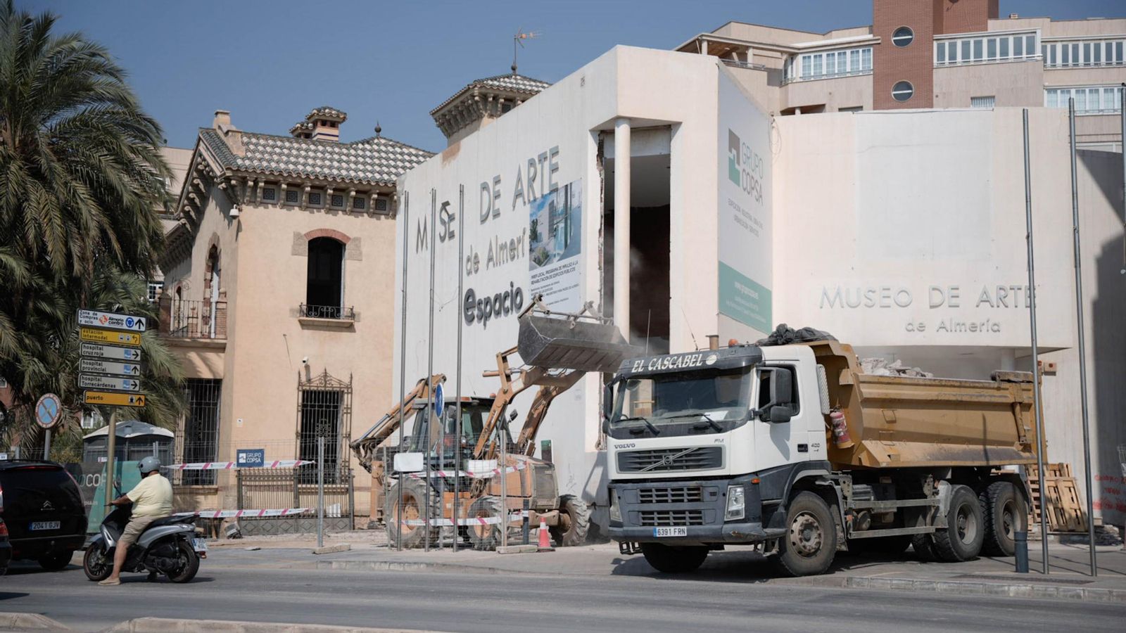 La actuación se extiende al Museo de Arte Espacio 2 y sus exteriores.