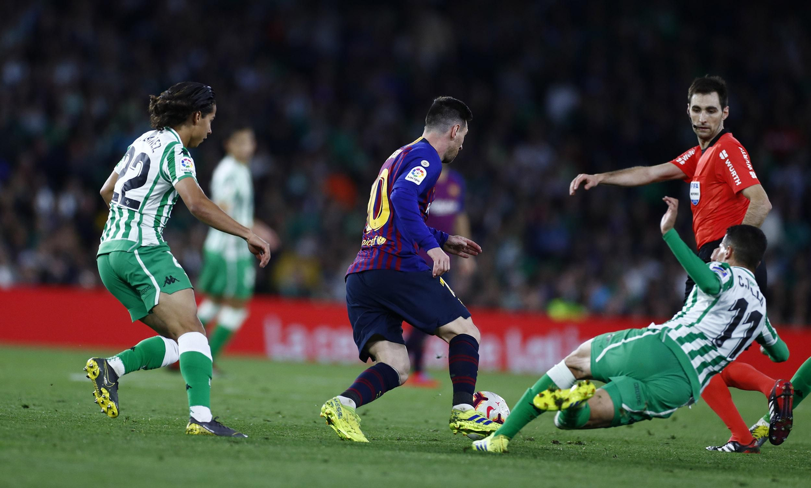 El Betis-Barcelona, en imágenes