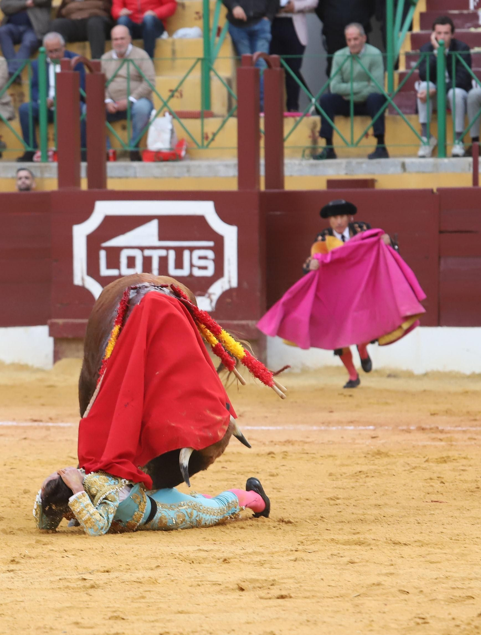 Imágenes de la novillada previa a la Semana Santa en la plaza de toros de La Línea