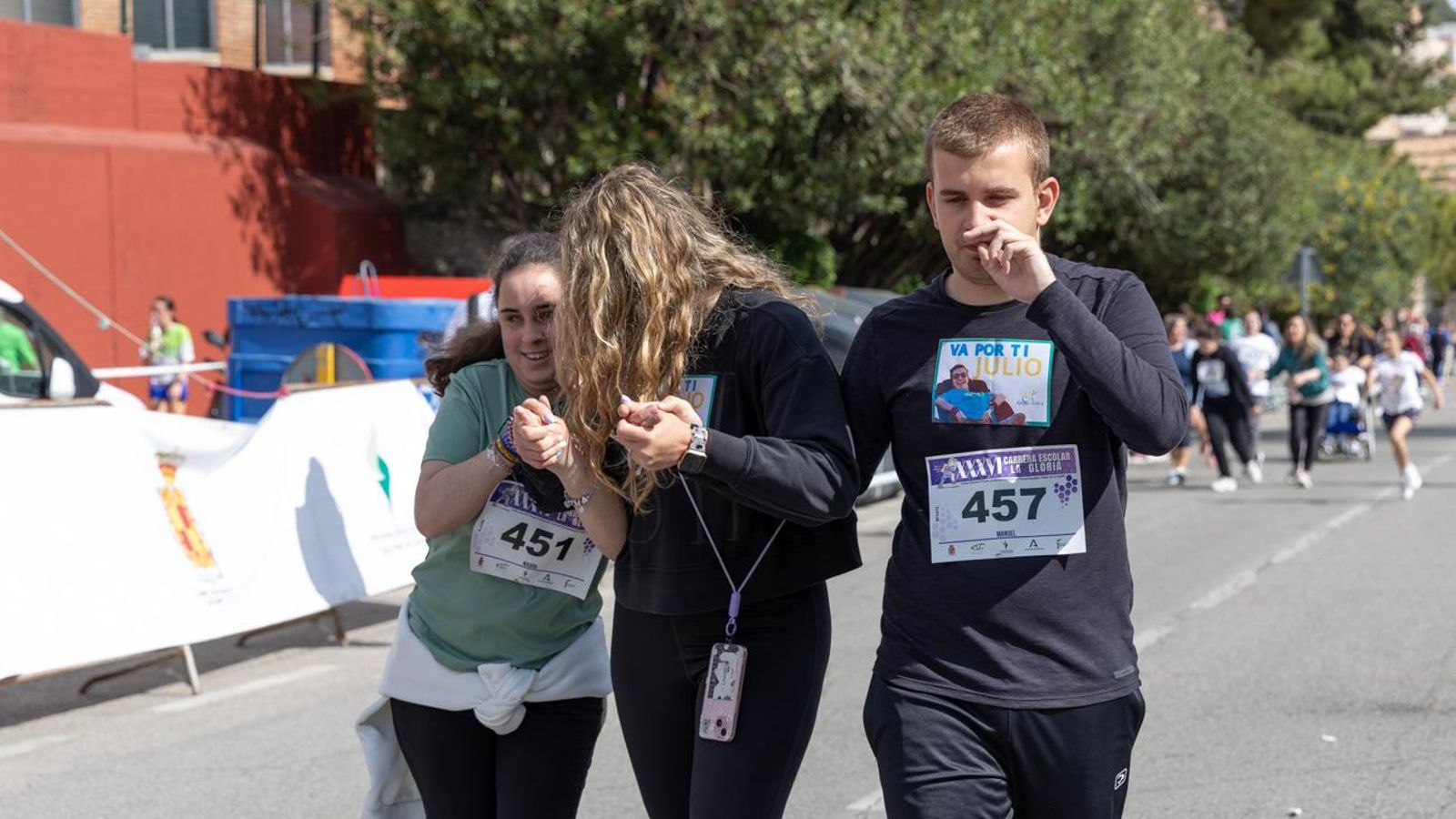 La carrera escolar de “La Gloria” que aúna inclusión y solidaridad, en imágenes