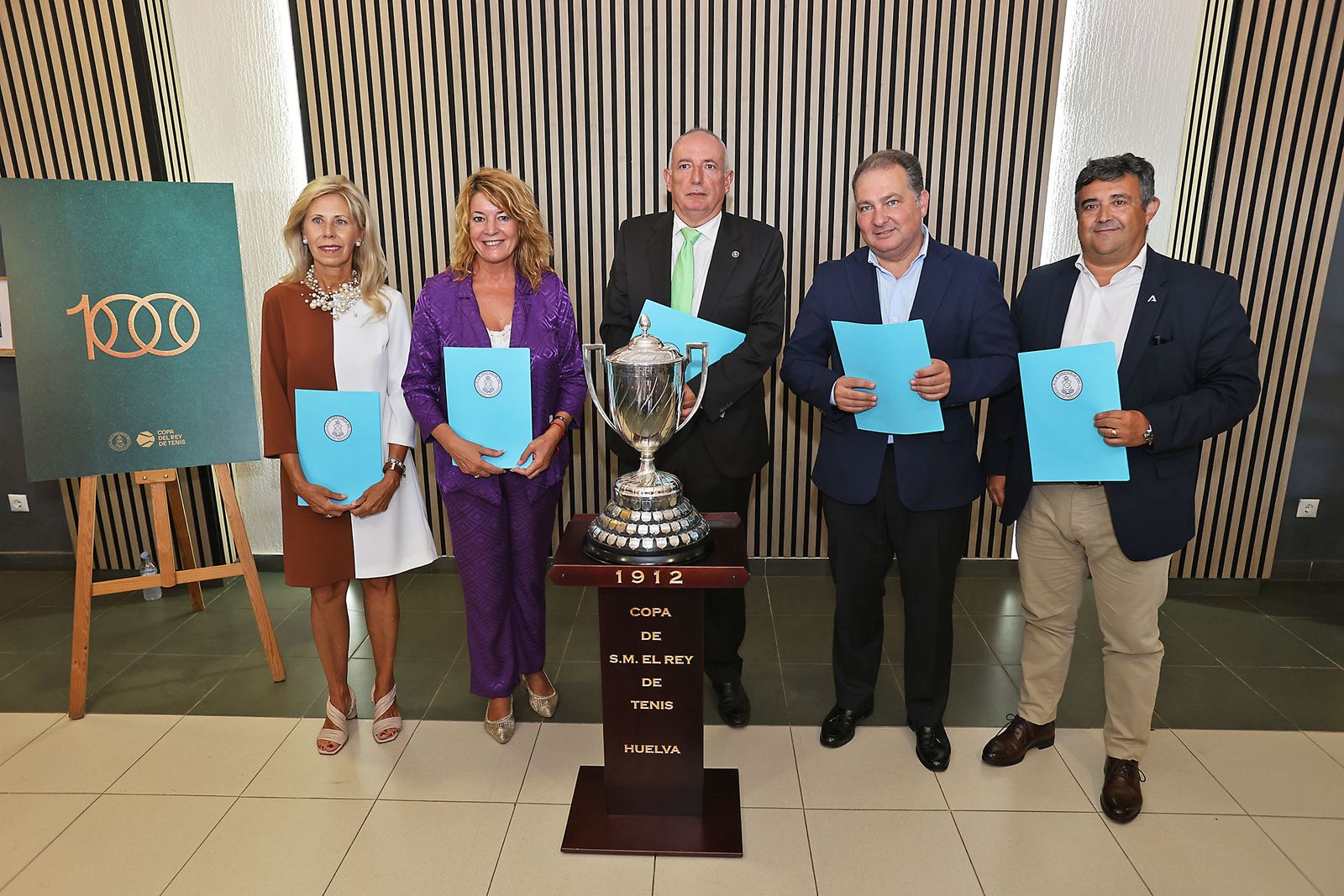 Imágenes de la constitución y presentación del Comité de Honor del centenario de la Copa del Rey de Tenis