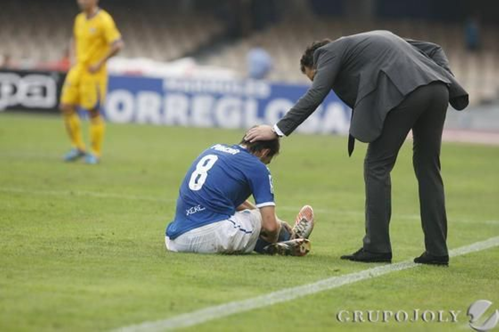 El técnico del Alcorcón, José Bordalás, se interesa por Lucas Porcar

Foto: Pascual