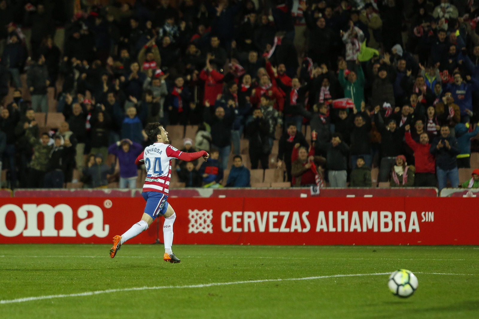 Las imágenes del Granada-Numancia