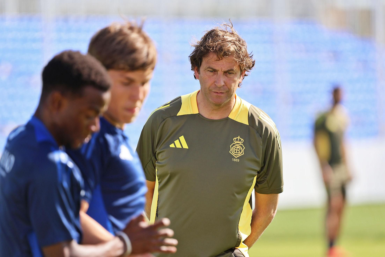 Imágenes del entrenamiento del Recreativo de Huelva