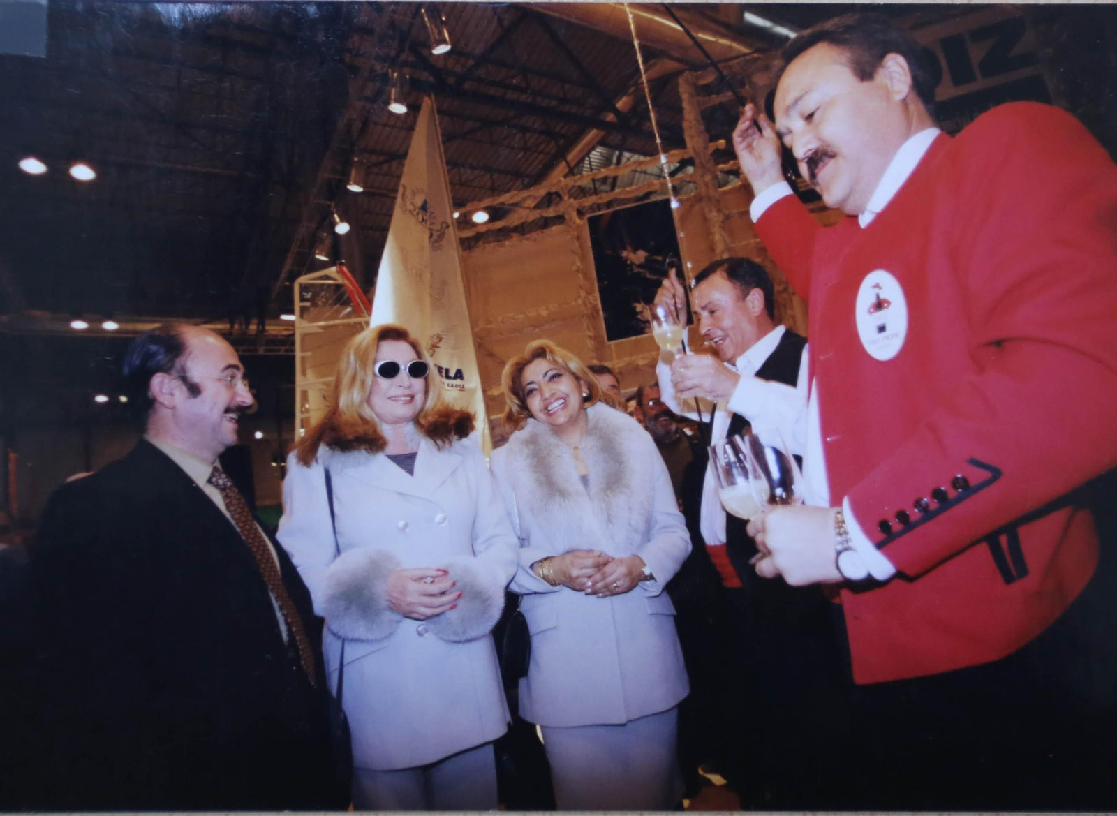 Algunas imágenes de Paco Gandón junto a personajes conocidos.