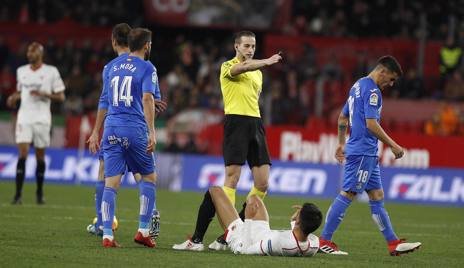 El Sevilla-Getafe en imágenes