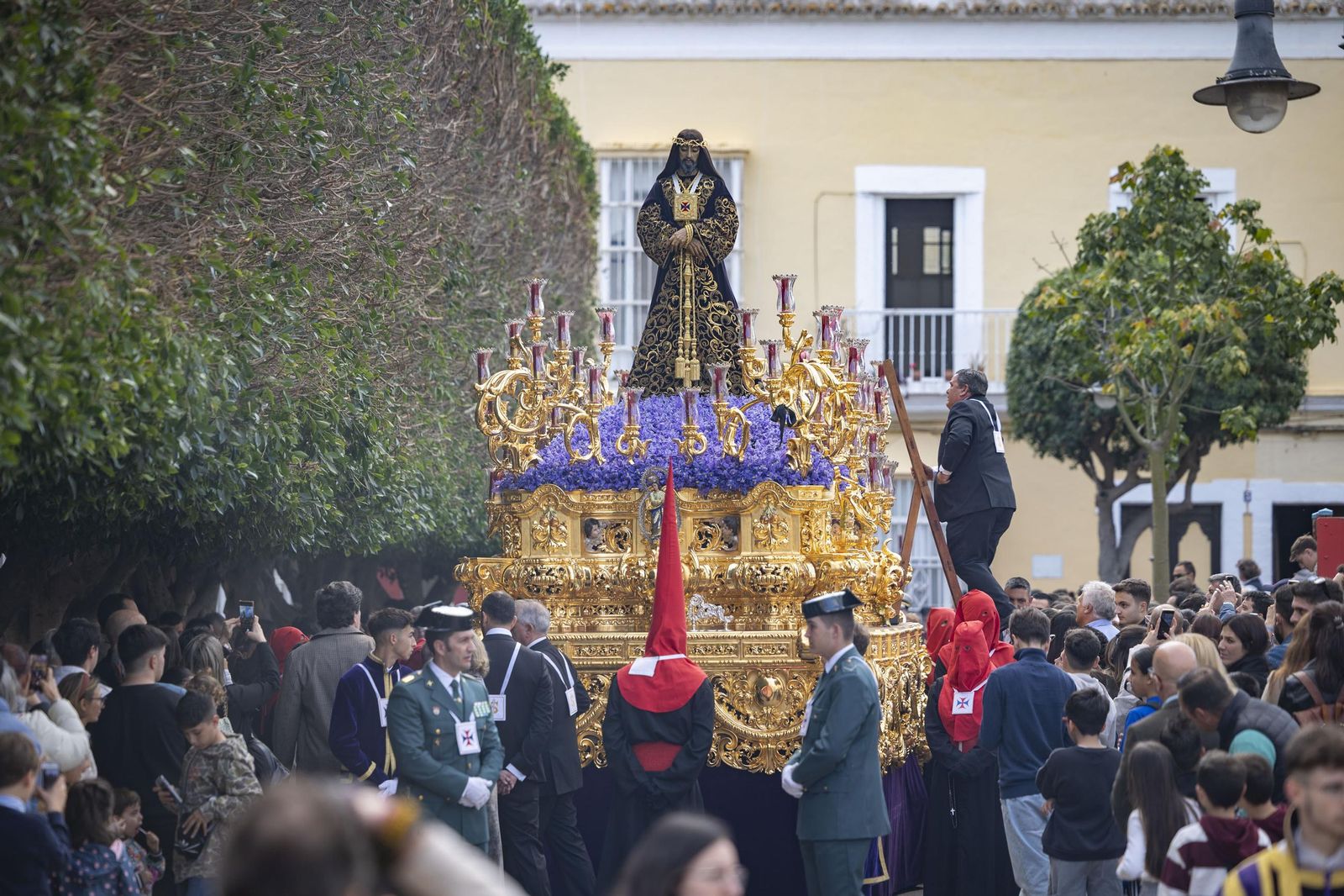 Las imágenes de la hermandad de Medinaceli en la Semana Santa de San Fernando 2025