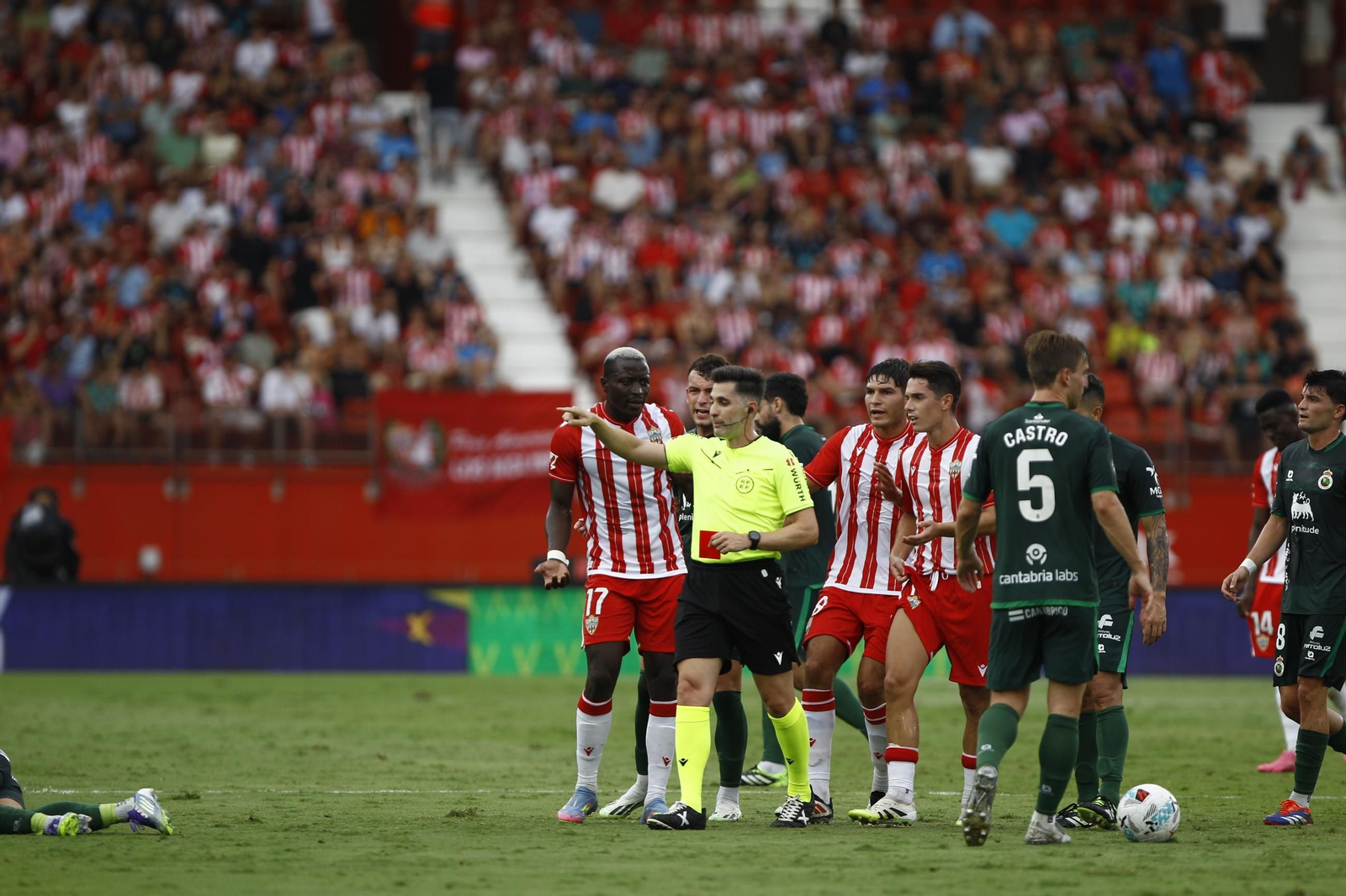 Las mejores fotos del partido U.D. Almería-Racing de Santander