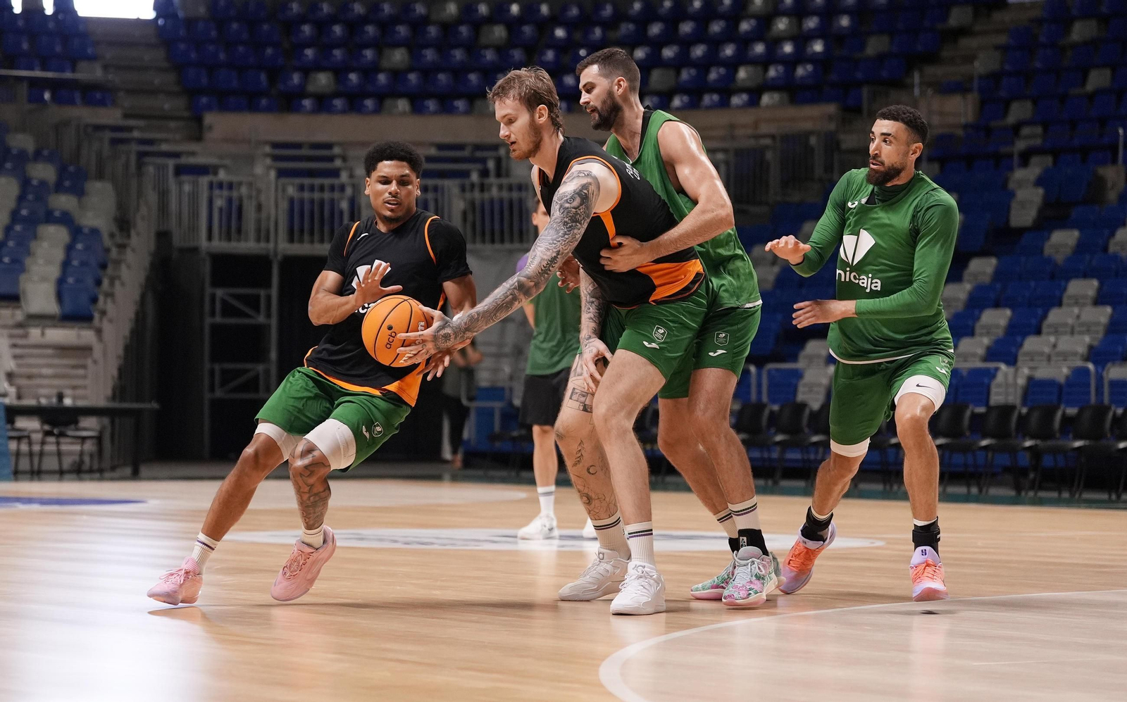 El Unicaja trabaja a tope antes del inicio de Liga Endesa