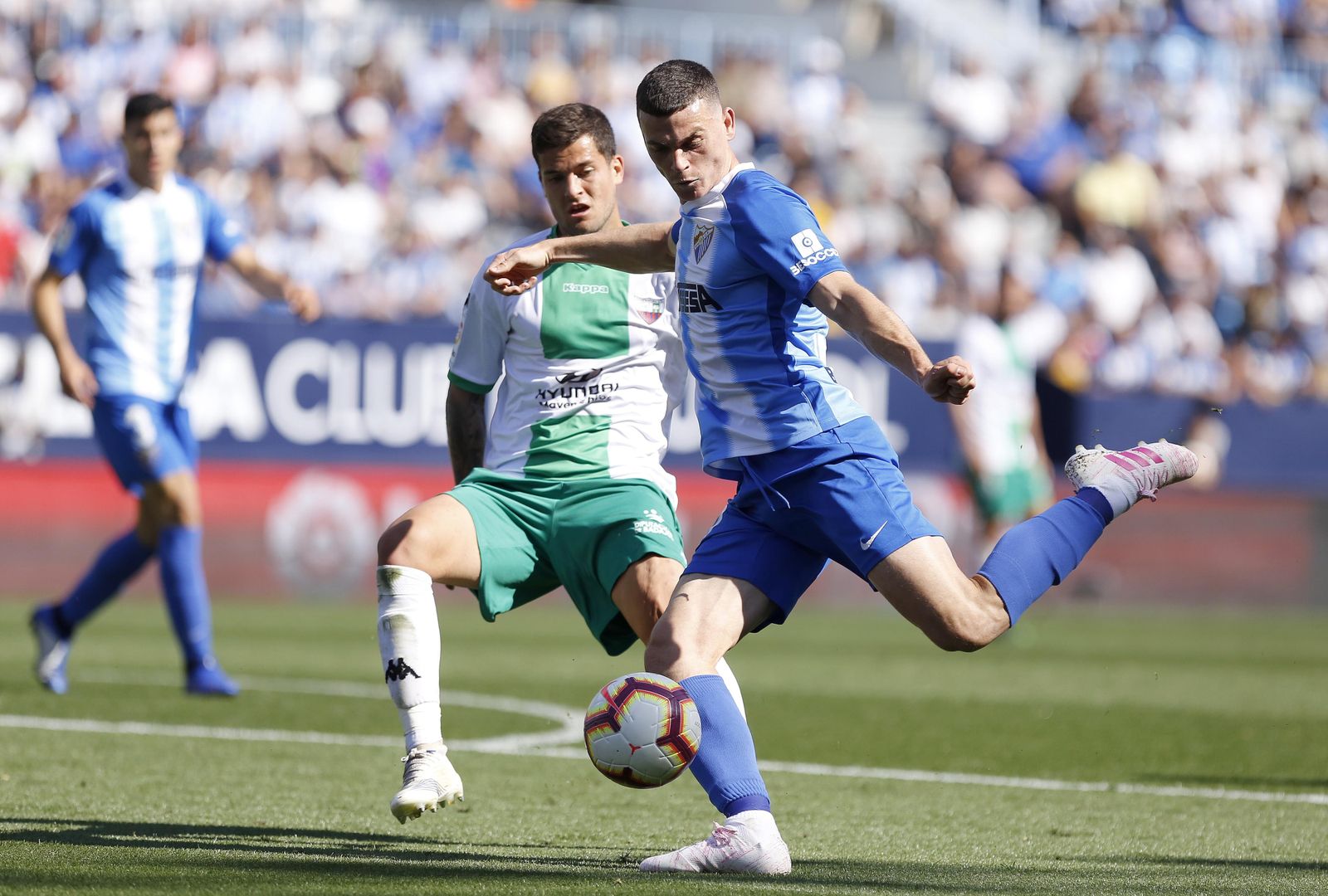 Las fotos del Málaga CF-Extremadura