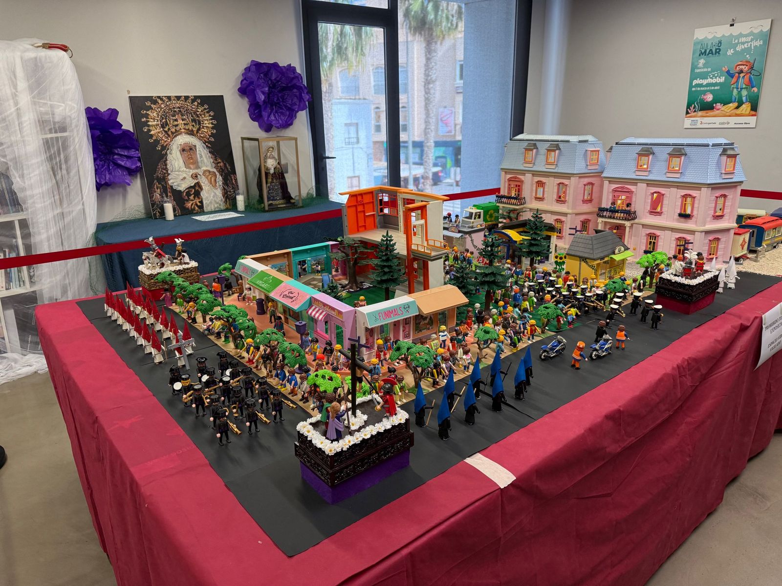 Exposición de Playmobil en Roquetas de Mar