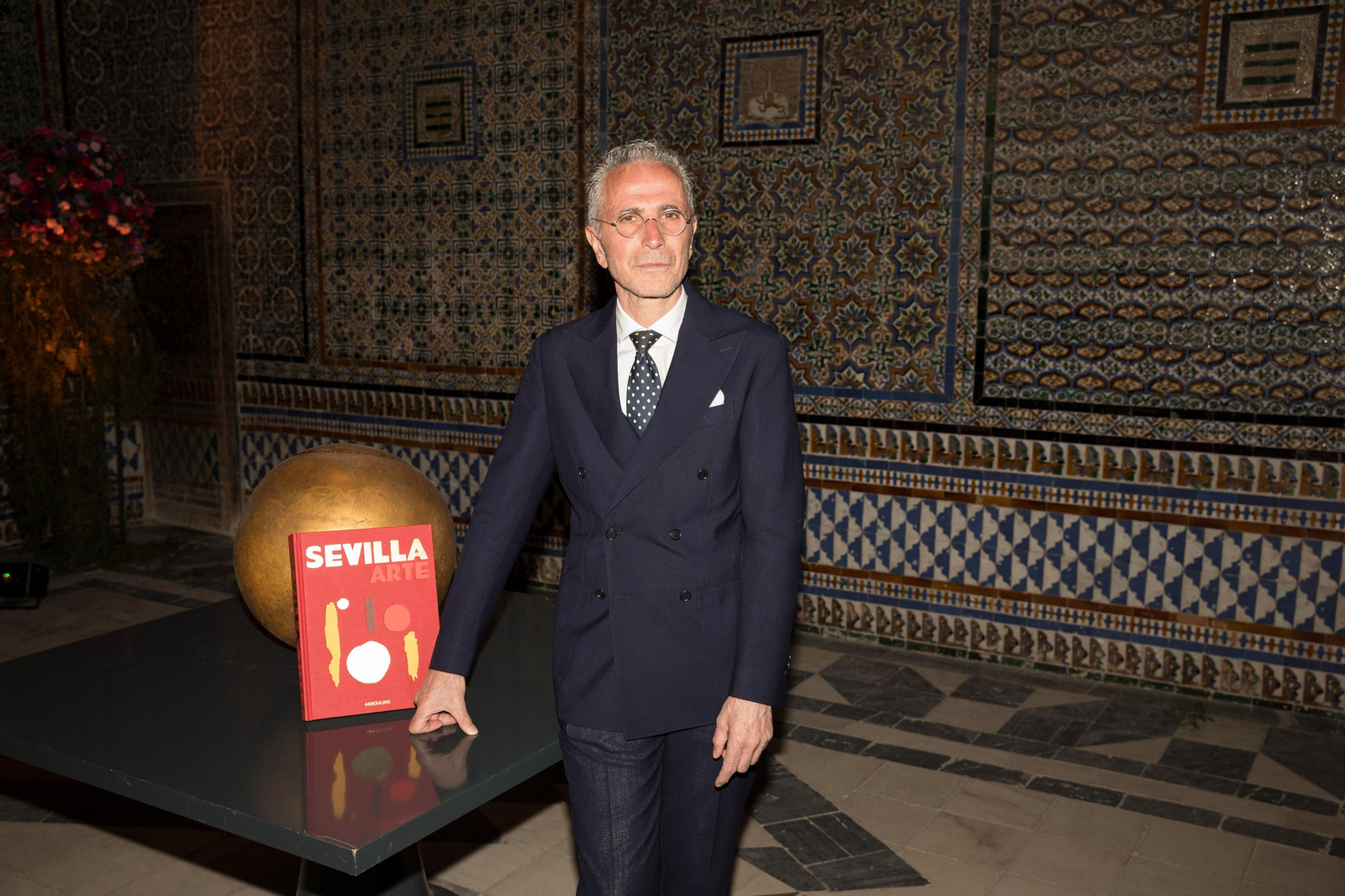 Paul-Maxime Koskas durante la presentación del libro 'Sevilla Arte'.