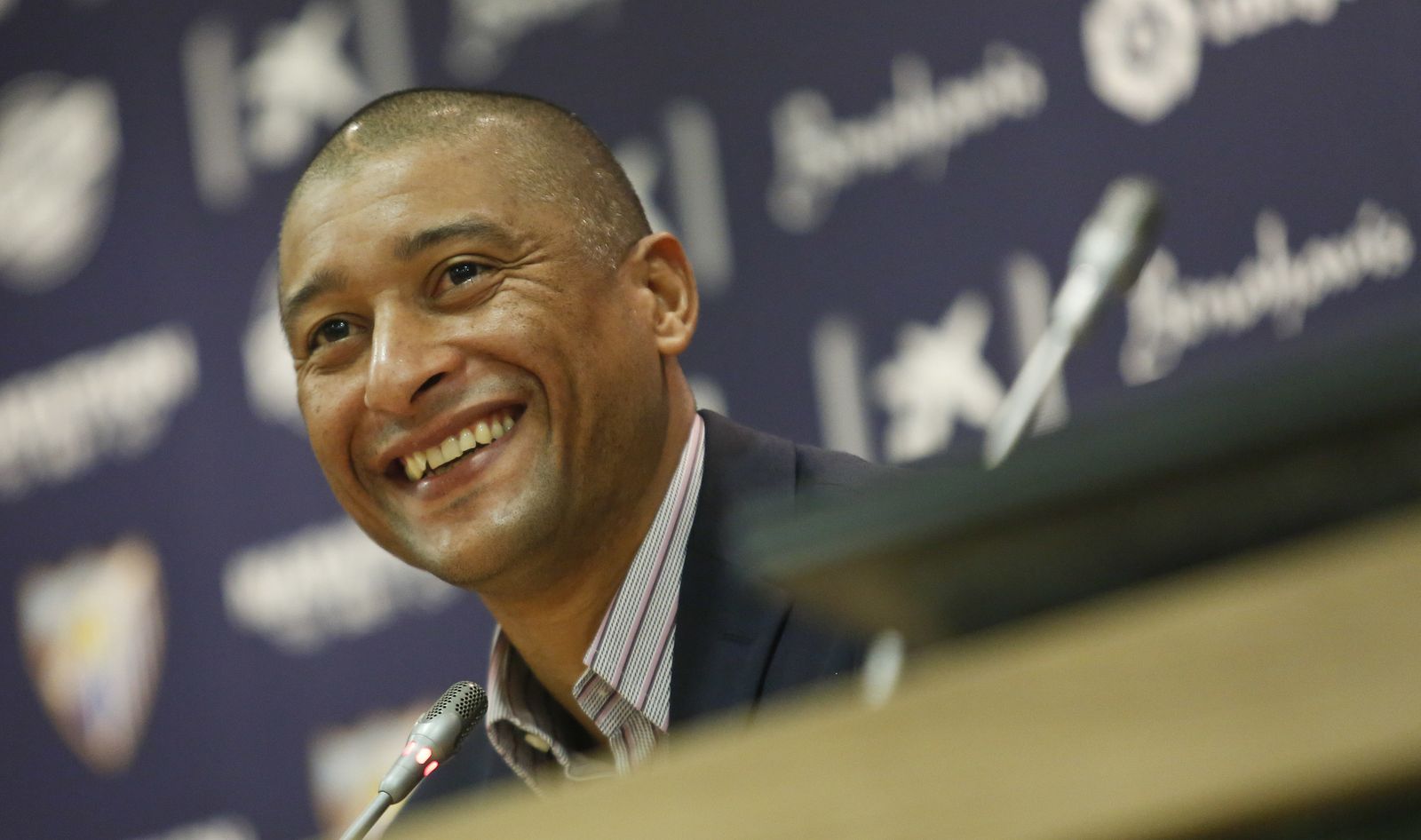 Presentación de Marcelo Romero como primer entrenador del Málaga CF