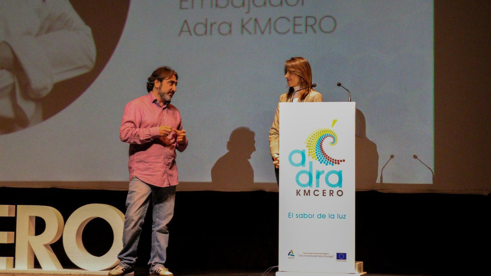 Carmen B. López junto al chef Tony García, embajador del proyecto.