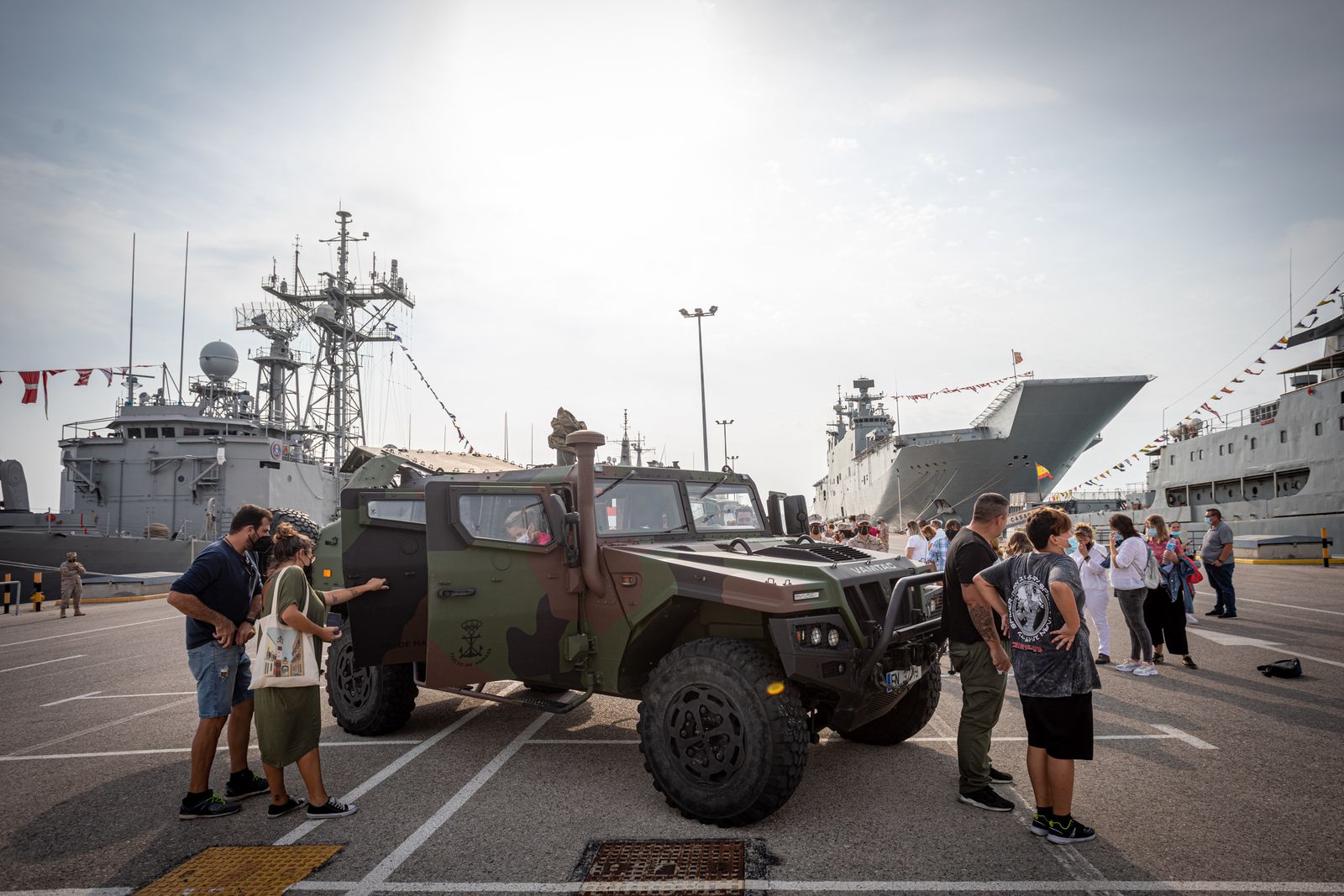 Imágenes de la jornada de puertas abiertas en la Base Naval de Rota