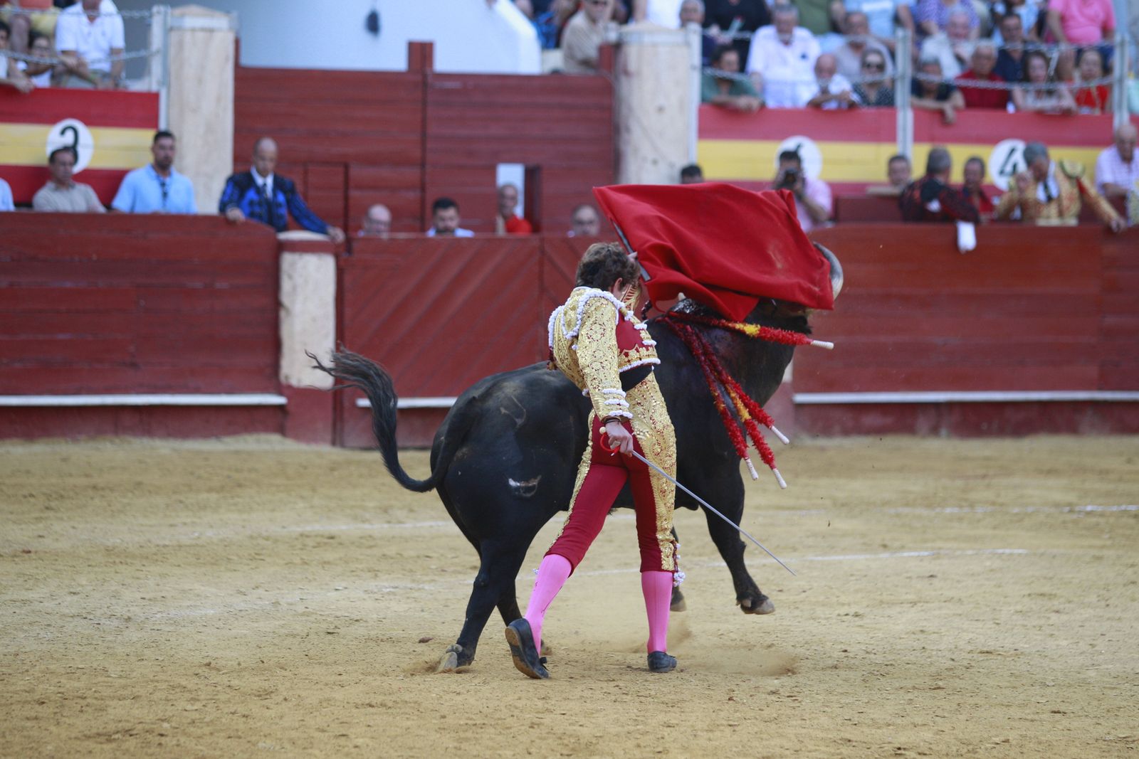 Imágenes de la corrida de toros del jueves en la Feria de Almería 2024