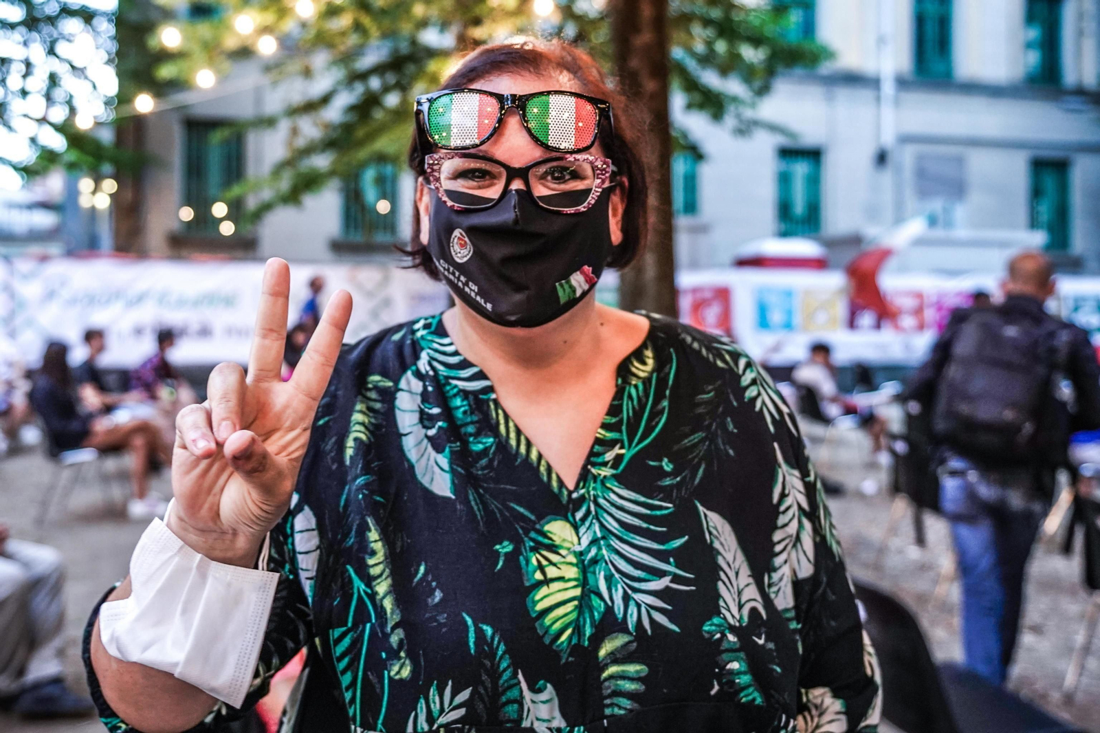 Las imágenes de la semifinal Italia-España de Eurocopa