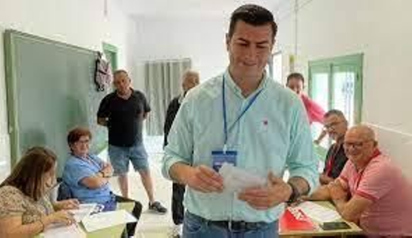 José Francisco Garrido, del PP, en las elecciones del pasado domingo José Francisco Garrido, del PP, en las elecciones del pasado domingo