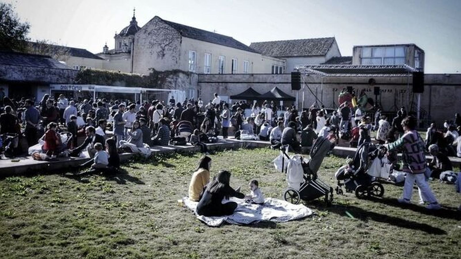 Electrolunch en el Monasterio de la Cartuja.