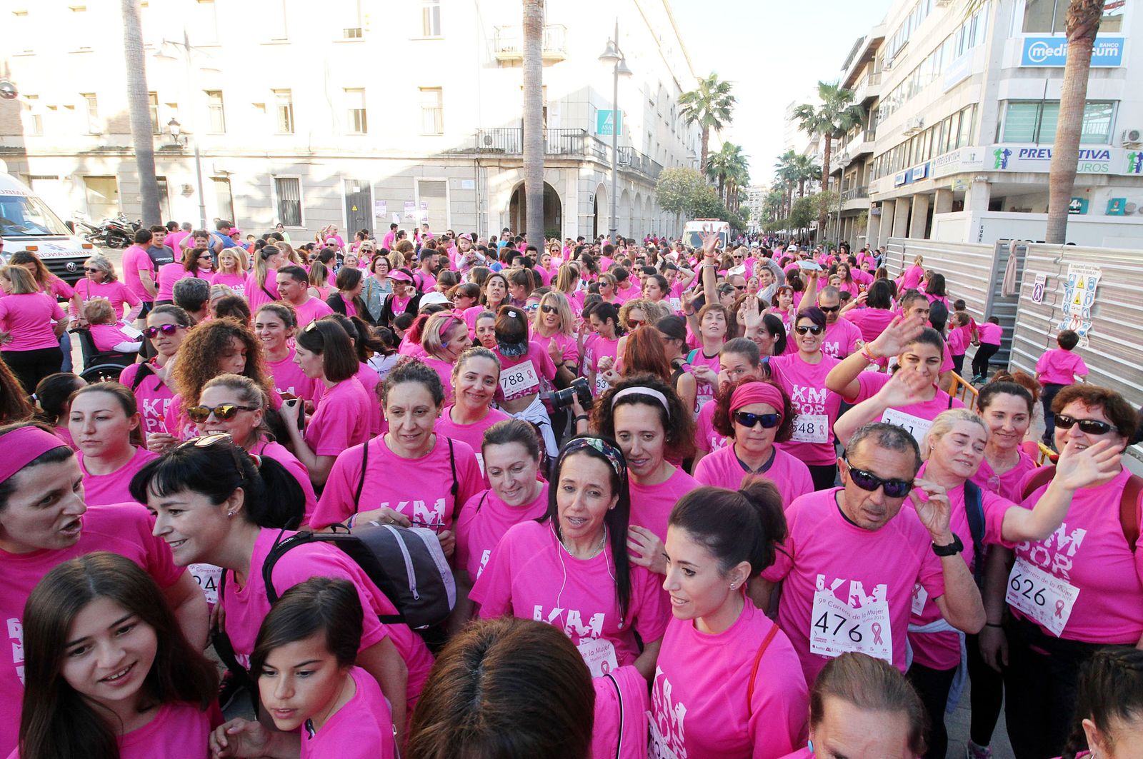 "Kms por Ellas", la carrera de La Mujer en imágenes