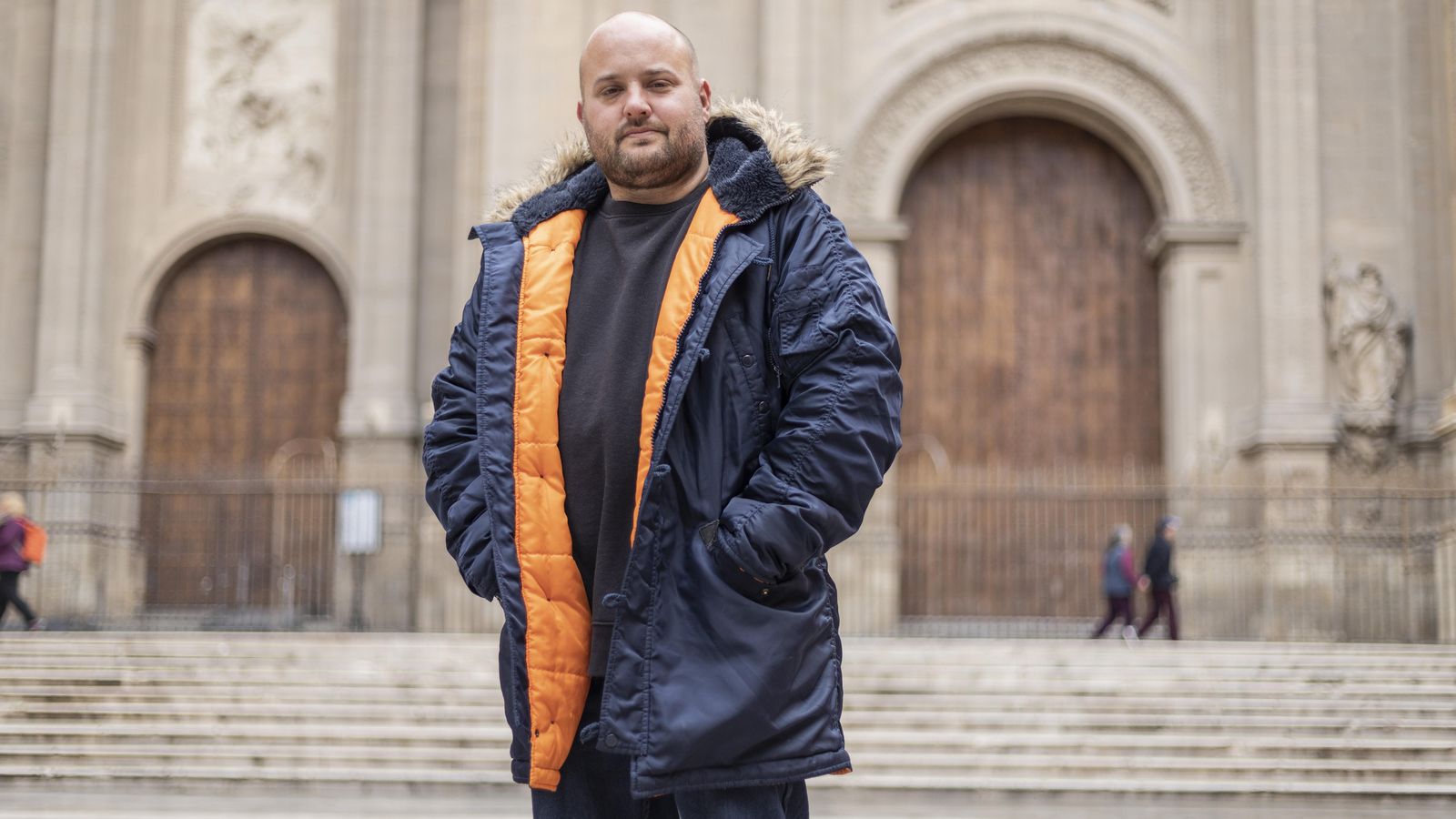 Juanma Sayalonga antes del preestreno del documental 'Eterna' en Granada