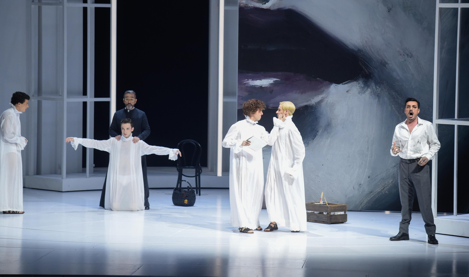 Las imágenes del pase gráfico de la ópera “Tosca”, de  Giacomo Puccini