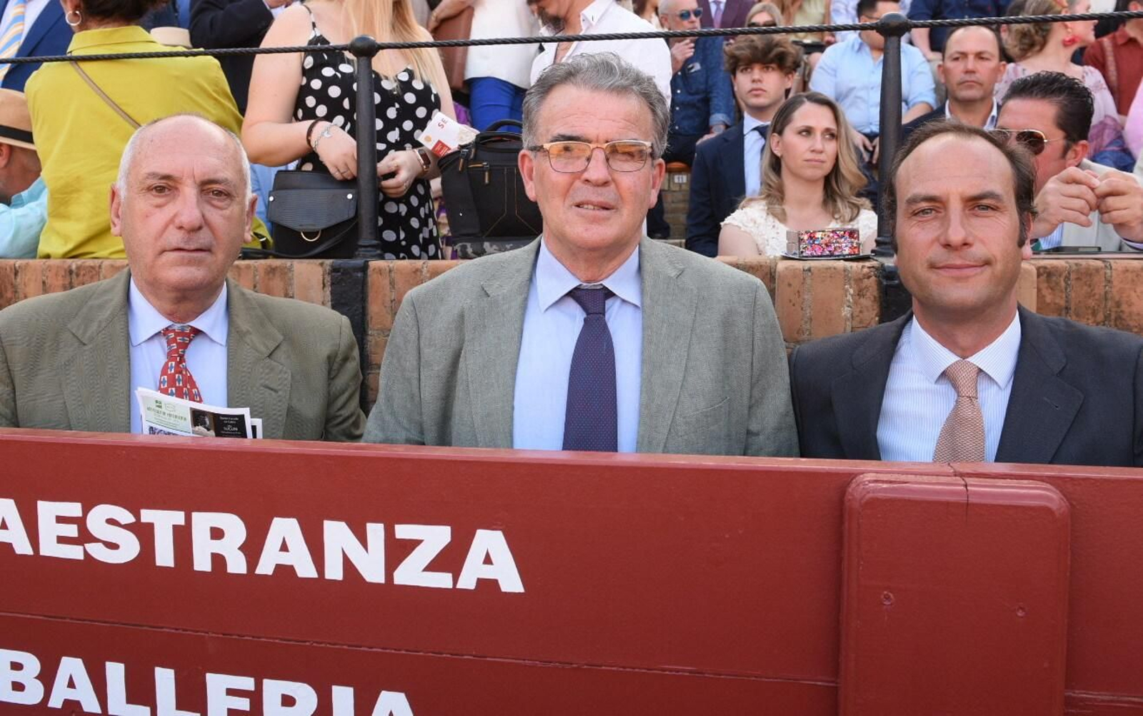 Pedro Ceballo, Fernando Jaraquemada y Pedro Tous de Monsalves