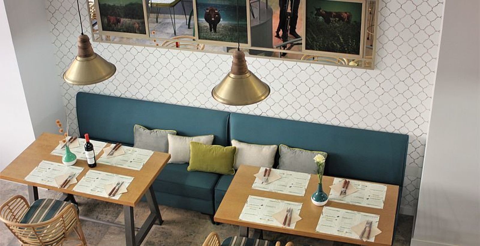 Interior de El Fogón de Mariana.