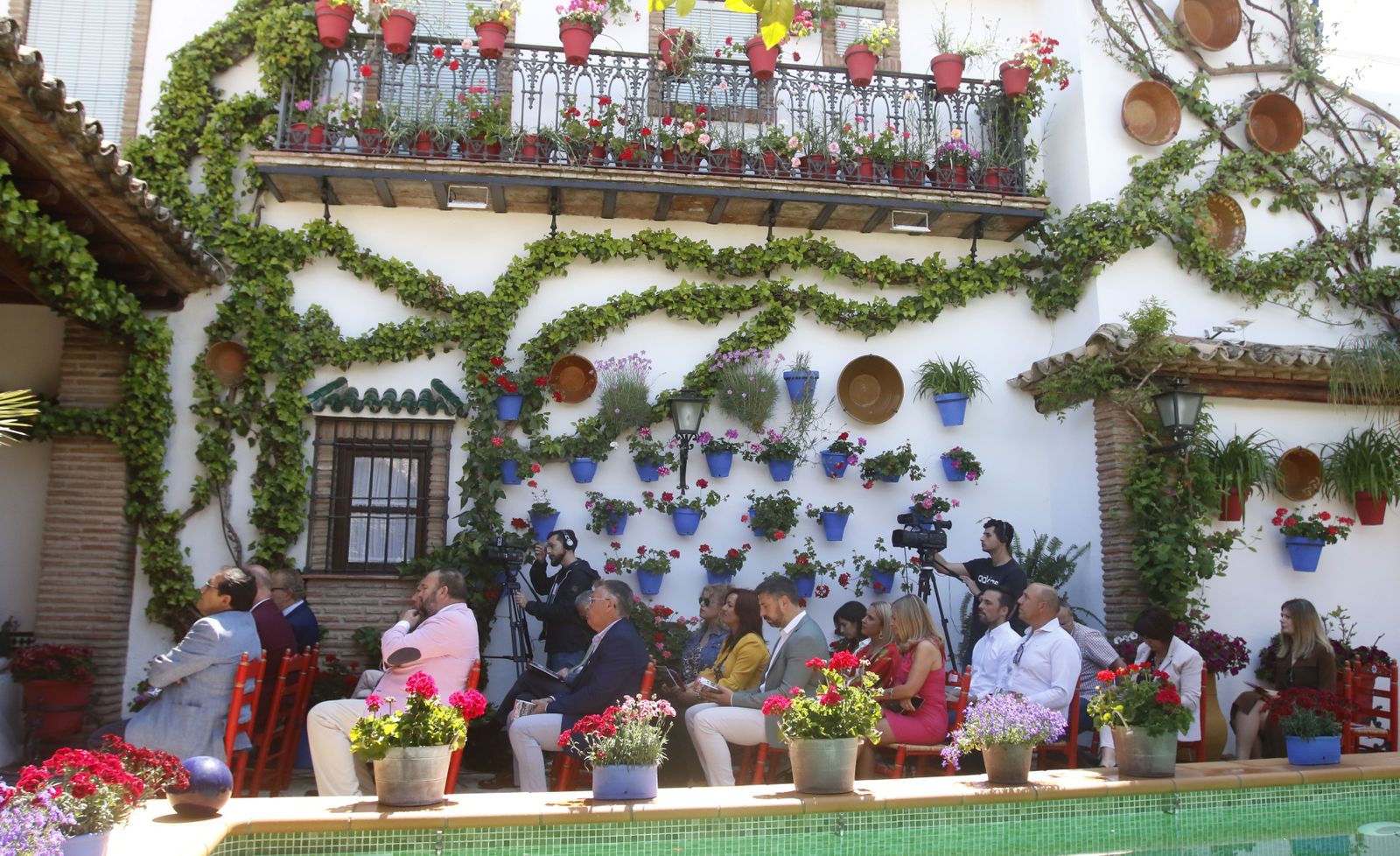 La presentación de la I Guía de Patios de la Provincia, en imágenes