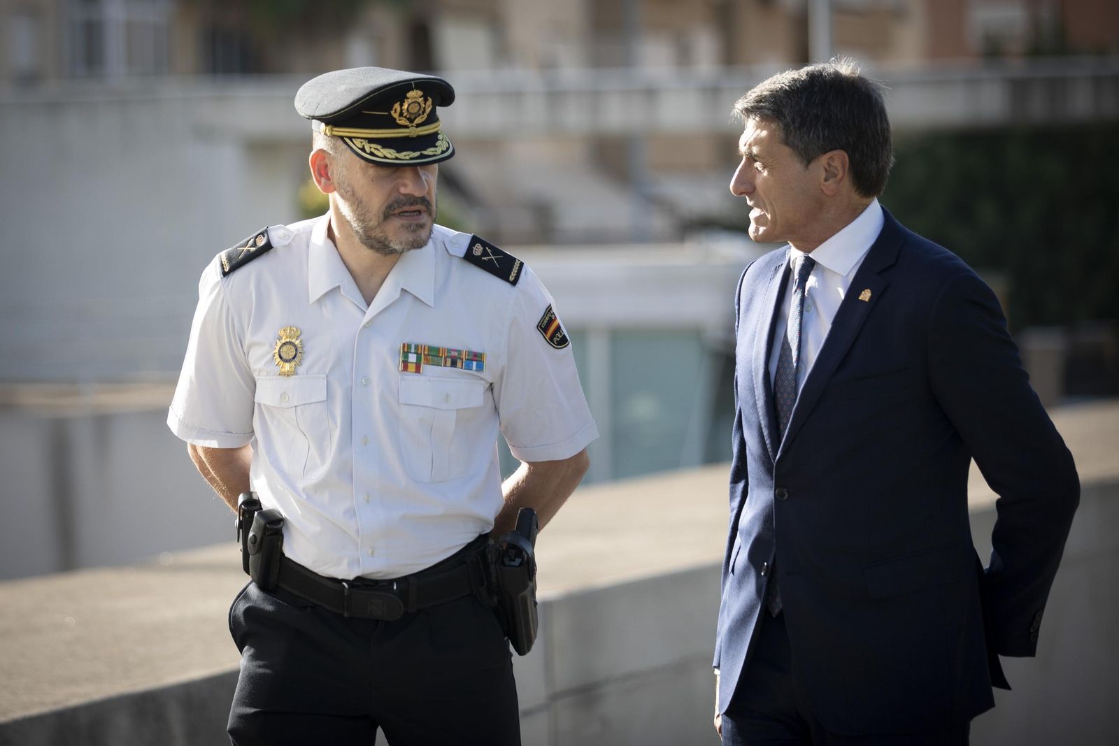 La presentación de los agentes de la Policía Nacional de Granada, en imágenes