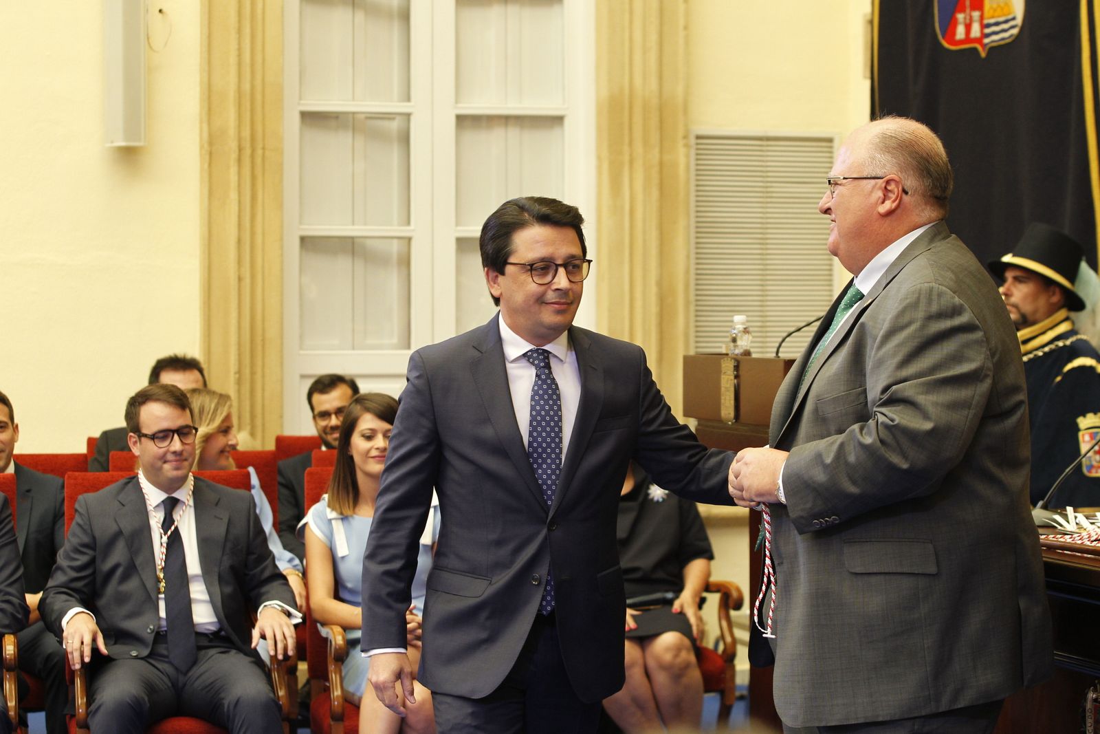 Pleno investidura Presidente Diputación de Almería. Javier Aureliano García