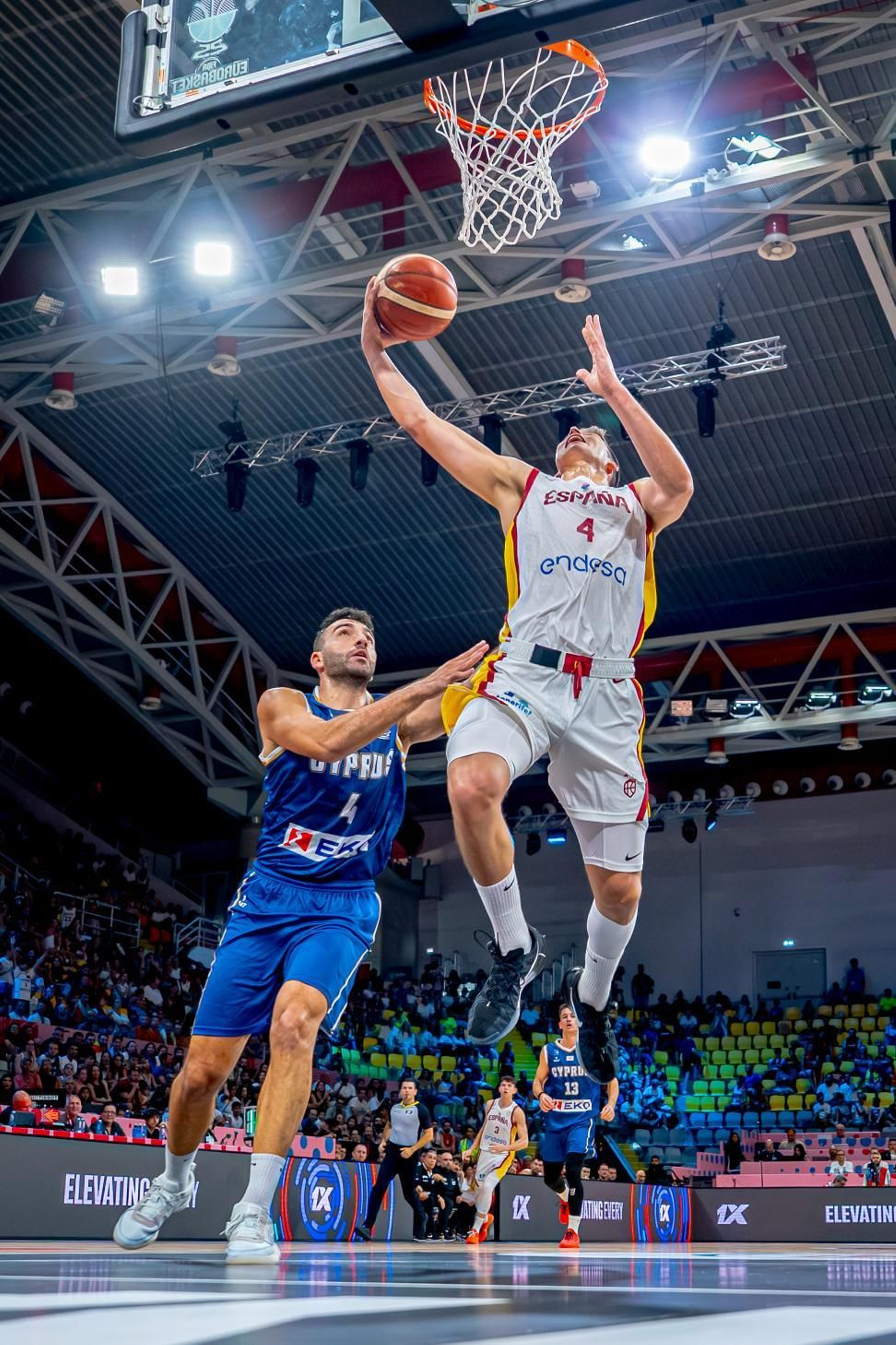 Las fotos del Chipre - España de baloncesto