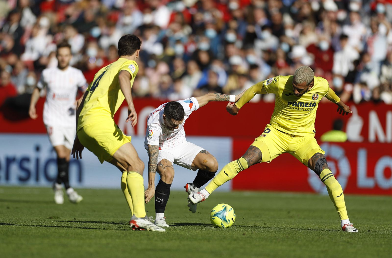 Las imágenes del Sevilla-Villarreal