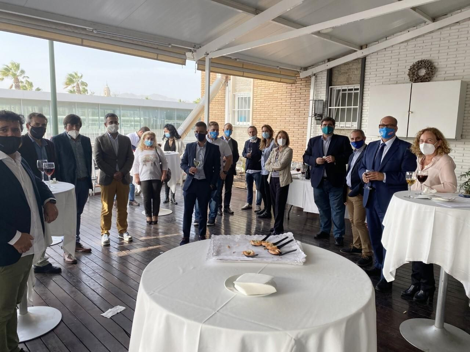 Reunión del cluster de empresas.