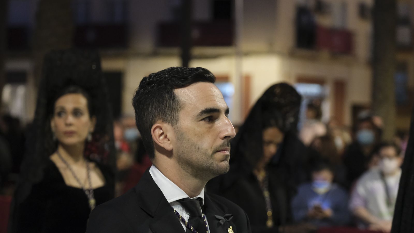 Procesión del Santo Entierro en Almería, en imágenes.