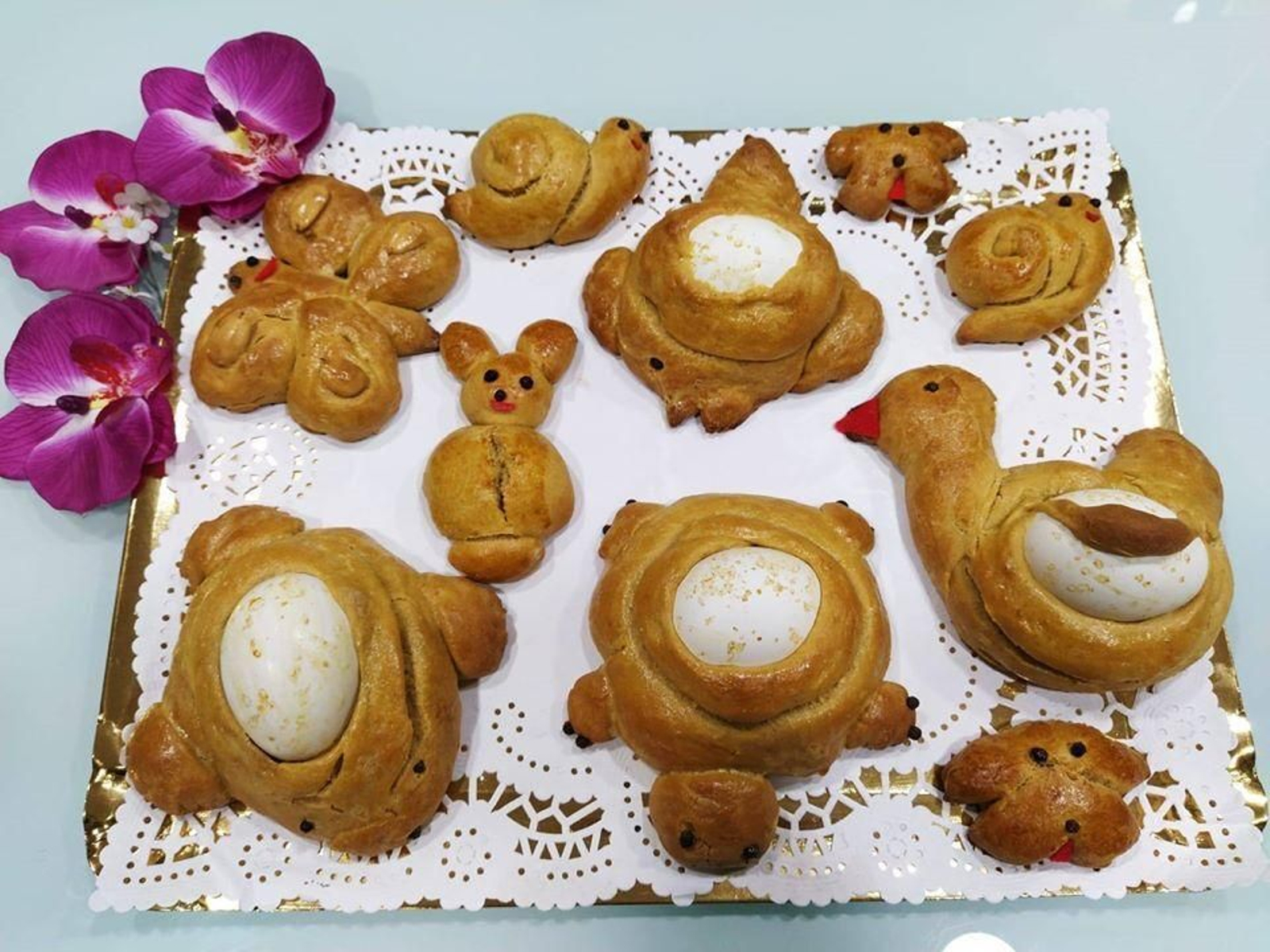 Los hornazos del concurso de Almedinilla, en fotografías