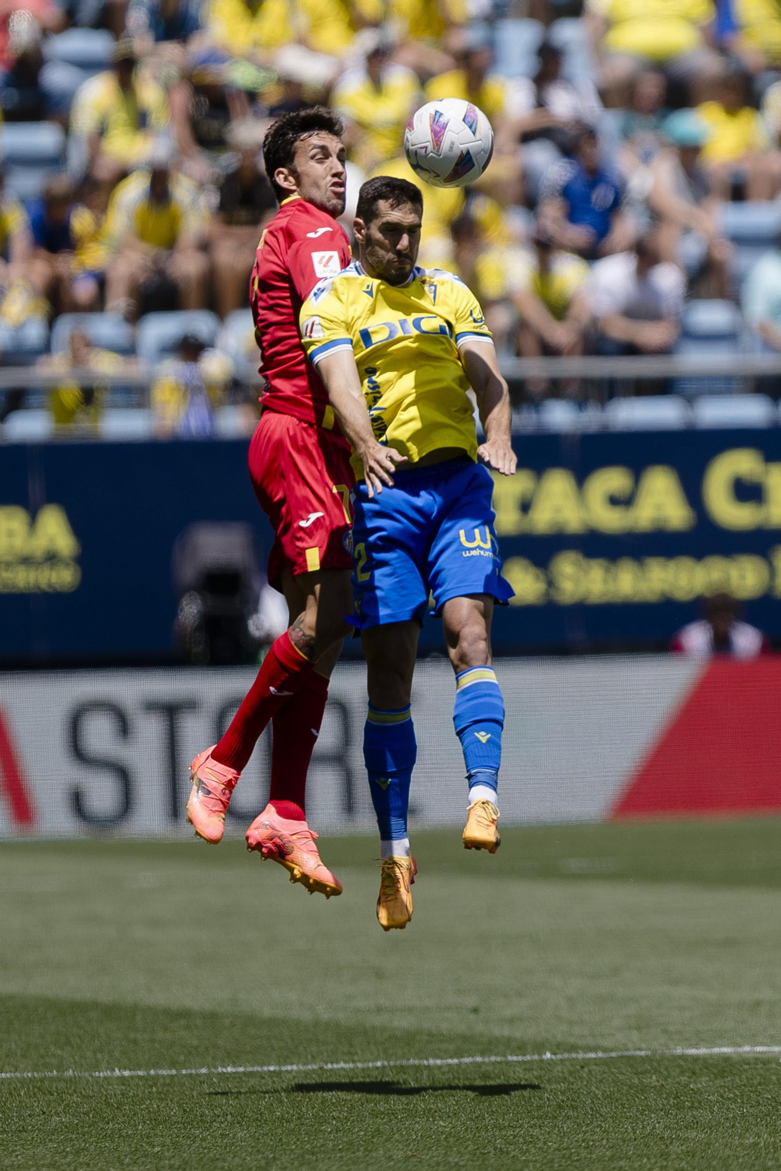 Las imágenes del partido entre el Cádiz C.F y el Getafe