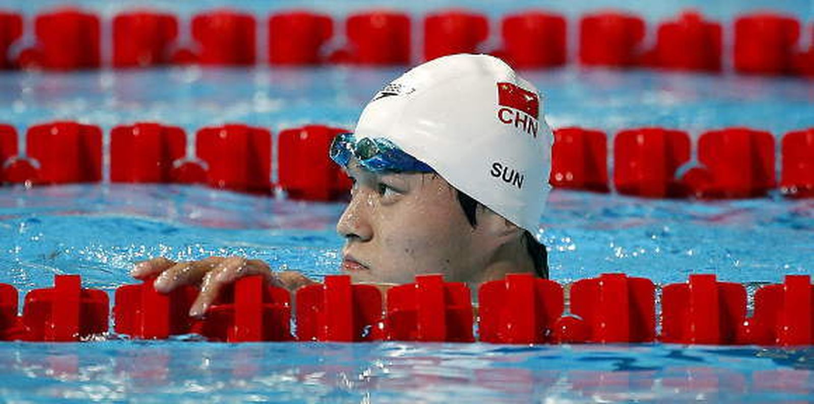 El campeón olímpico en 1.500 metros libre, Sun Yang, fue sancionado por dopaje