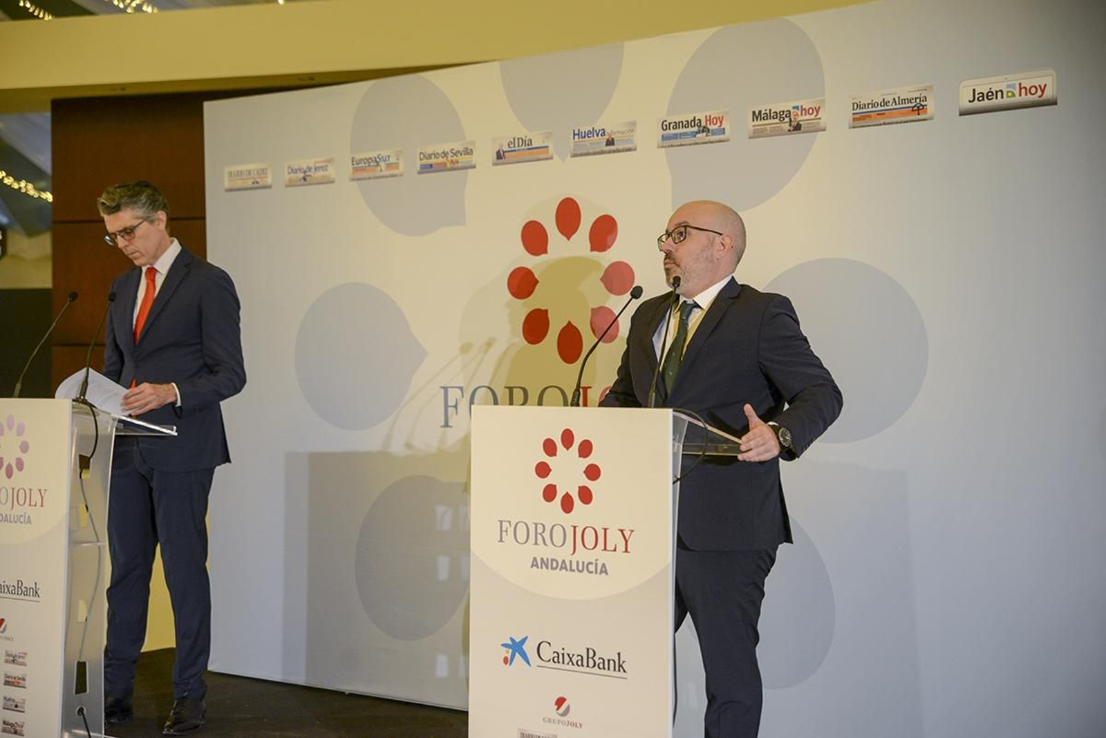 En imágenes: así ha sido el desayuno informativo de Jaén Hoy con el alcalde, Agustín González