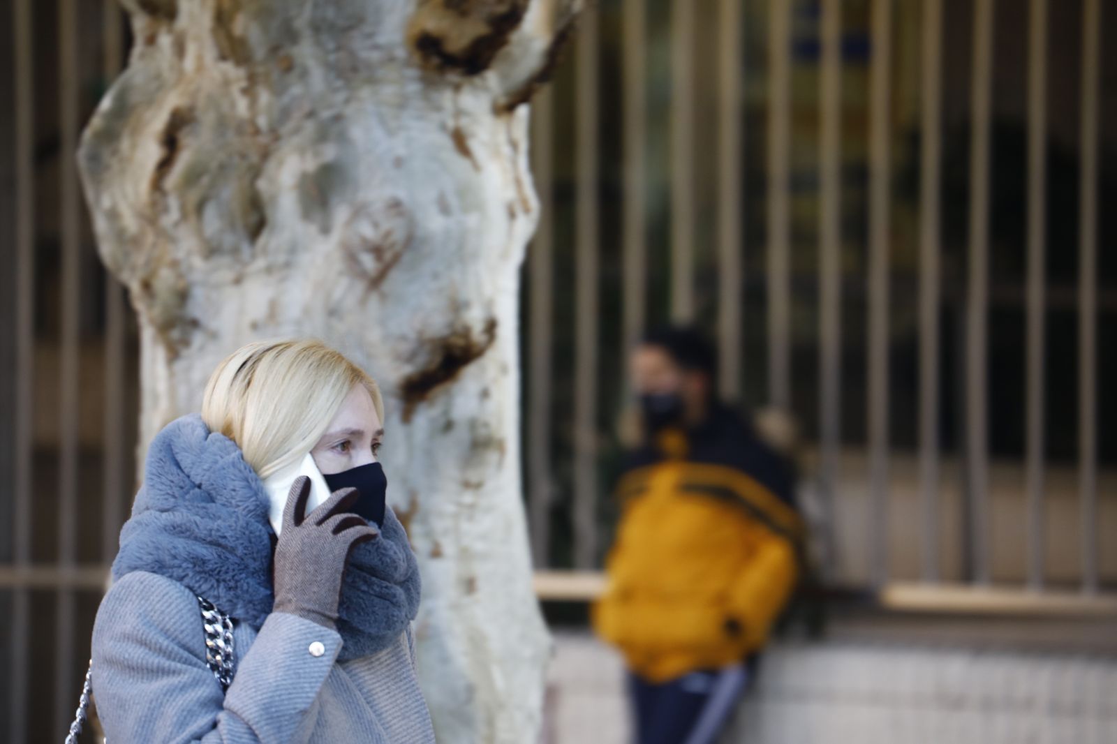 Las fotos de una gélida mañana en Córdoba con aviso amarillo por frío