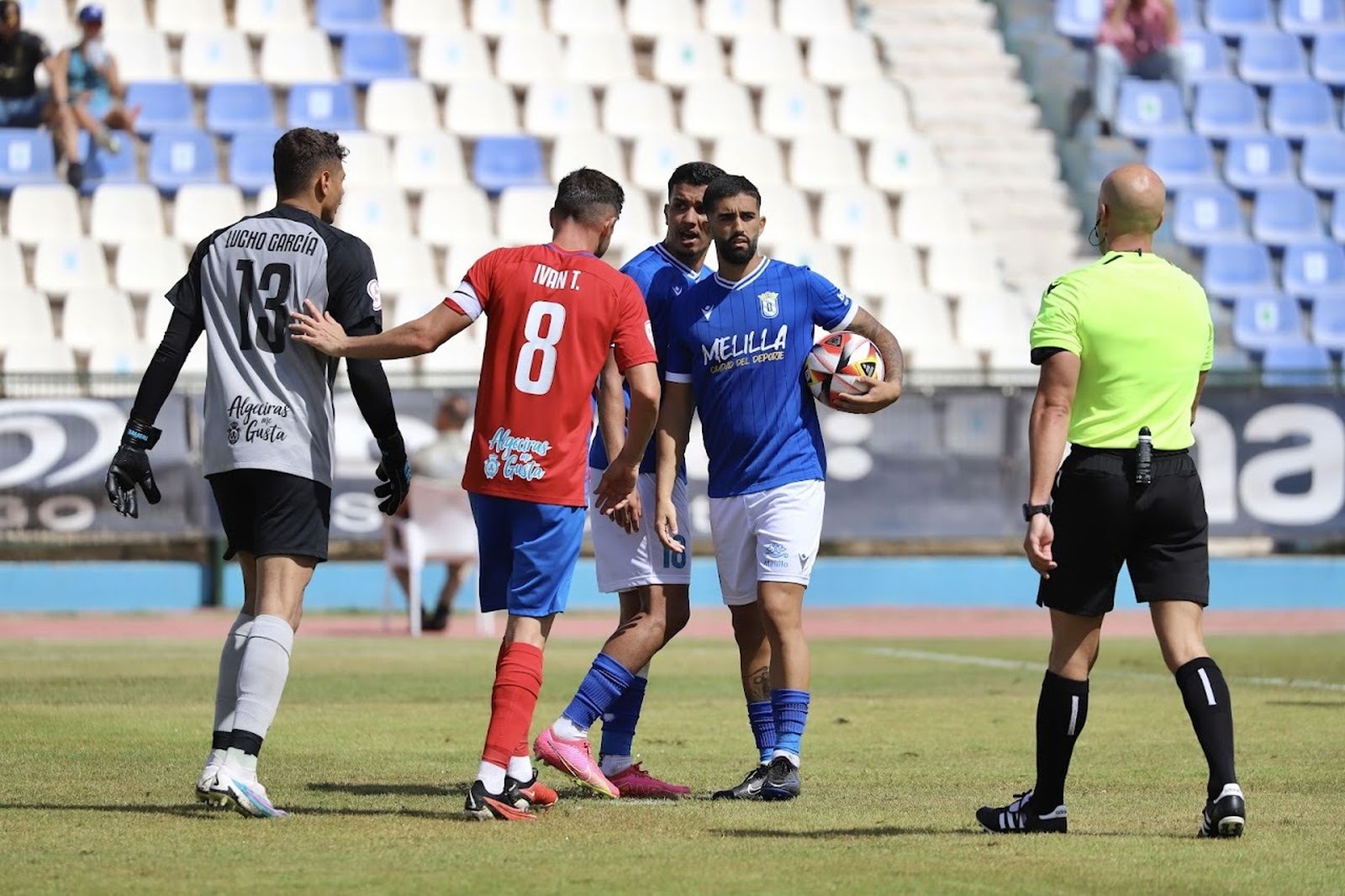 Las fotos de la victoria del Algeciras en Melilla