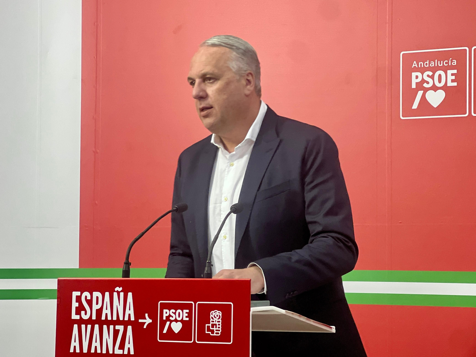 El secretario provincial del PSOE, Juan Carlos Ruiz Boix.