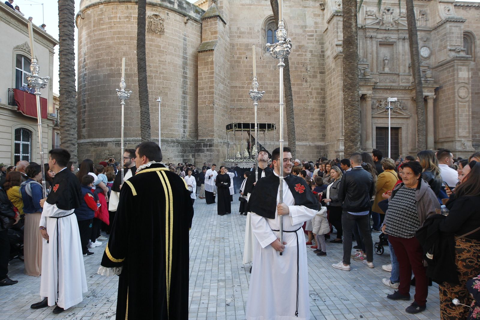 Imágenes de la Procesión del Entierro, Viernes Santo. Semana Santa Almería 2019