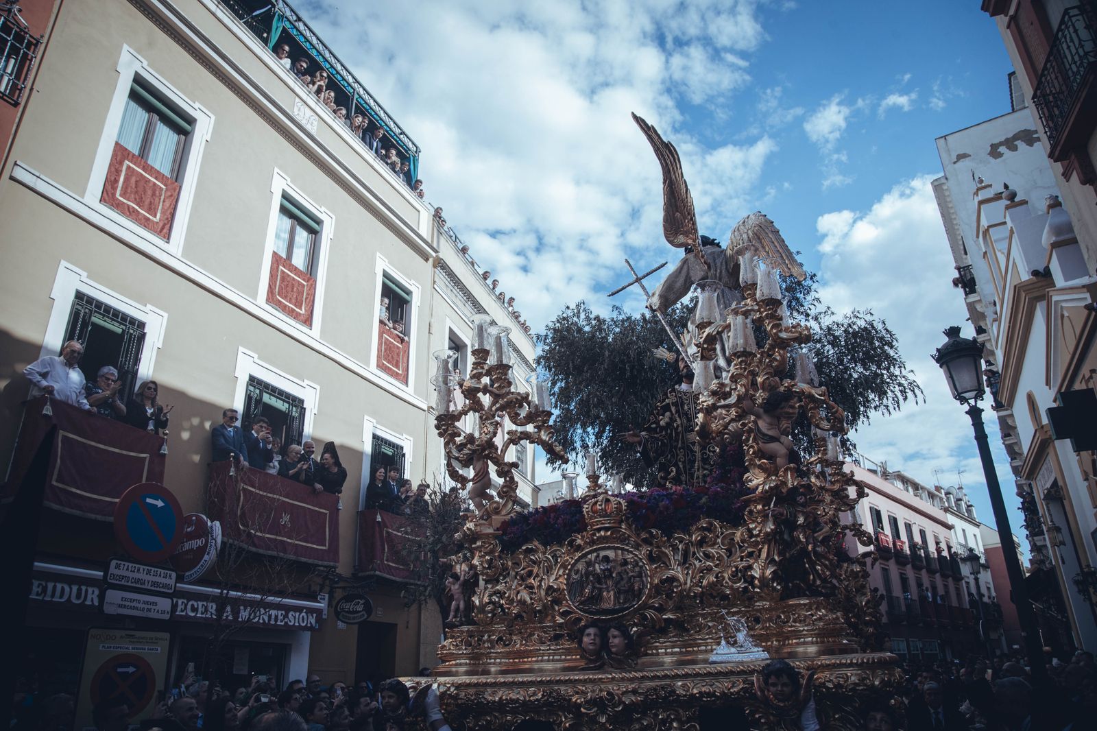 las Imágenes de la salida de la hermandad de Montesión