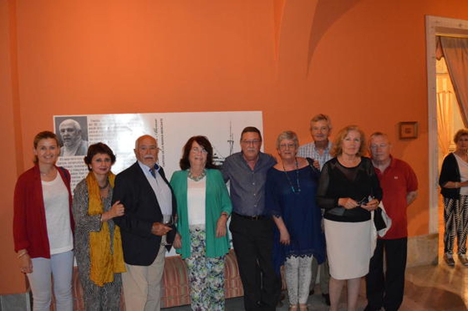 Beatriz Rosa, Leria Ayora, José Ayora, Carmen y Miguel Prat, María Luz Macías, Lorenzo Rosa, Fernando Prat y Maribel García del Castillo.

Foto: Ignacio Casas de Ciria