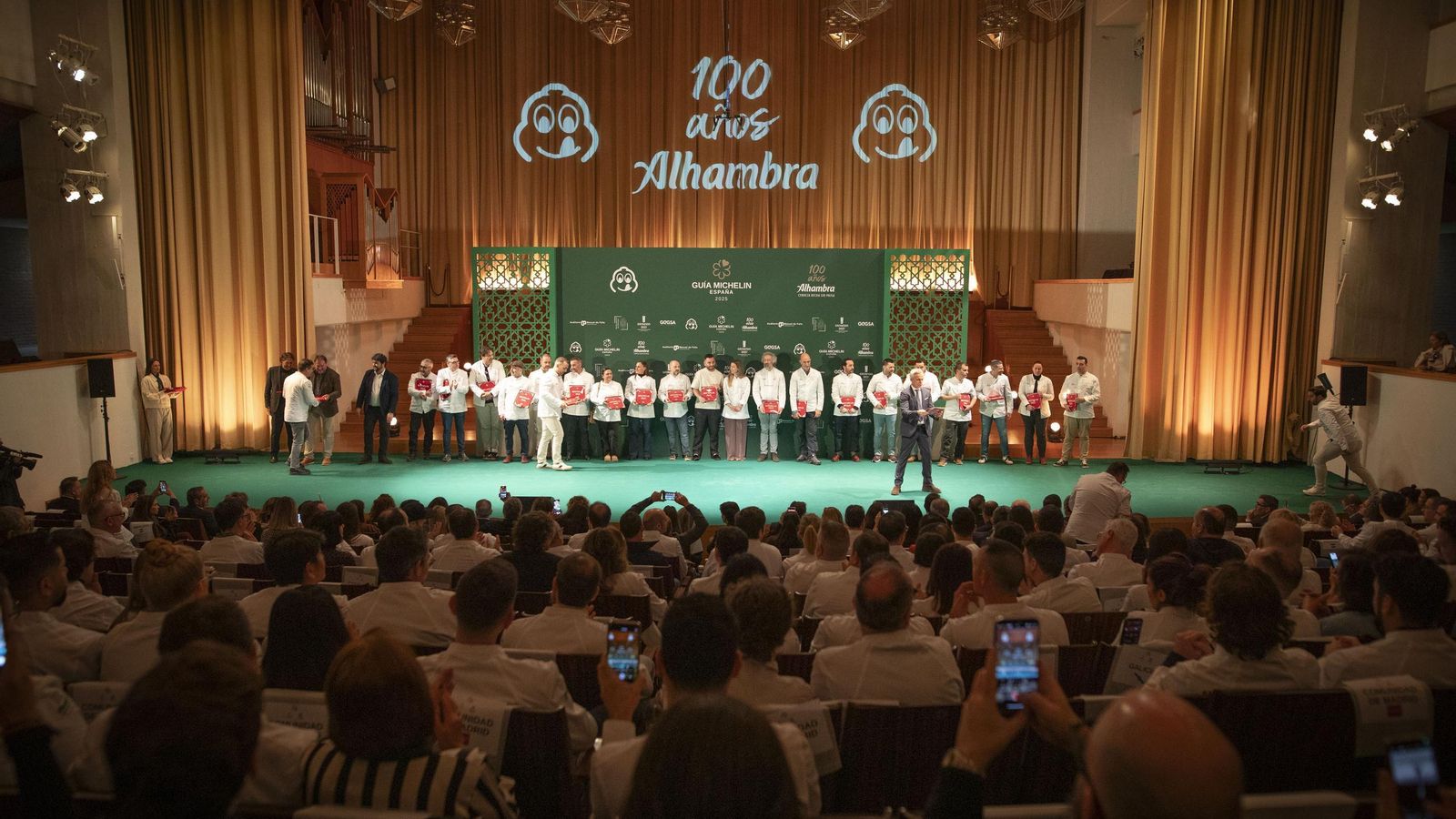 La Gala de la Guía Michelin en Granada, en imágenes