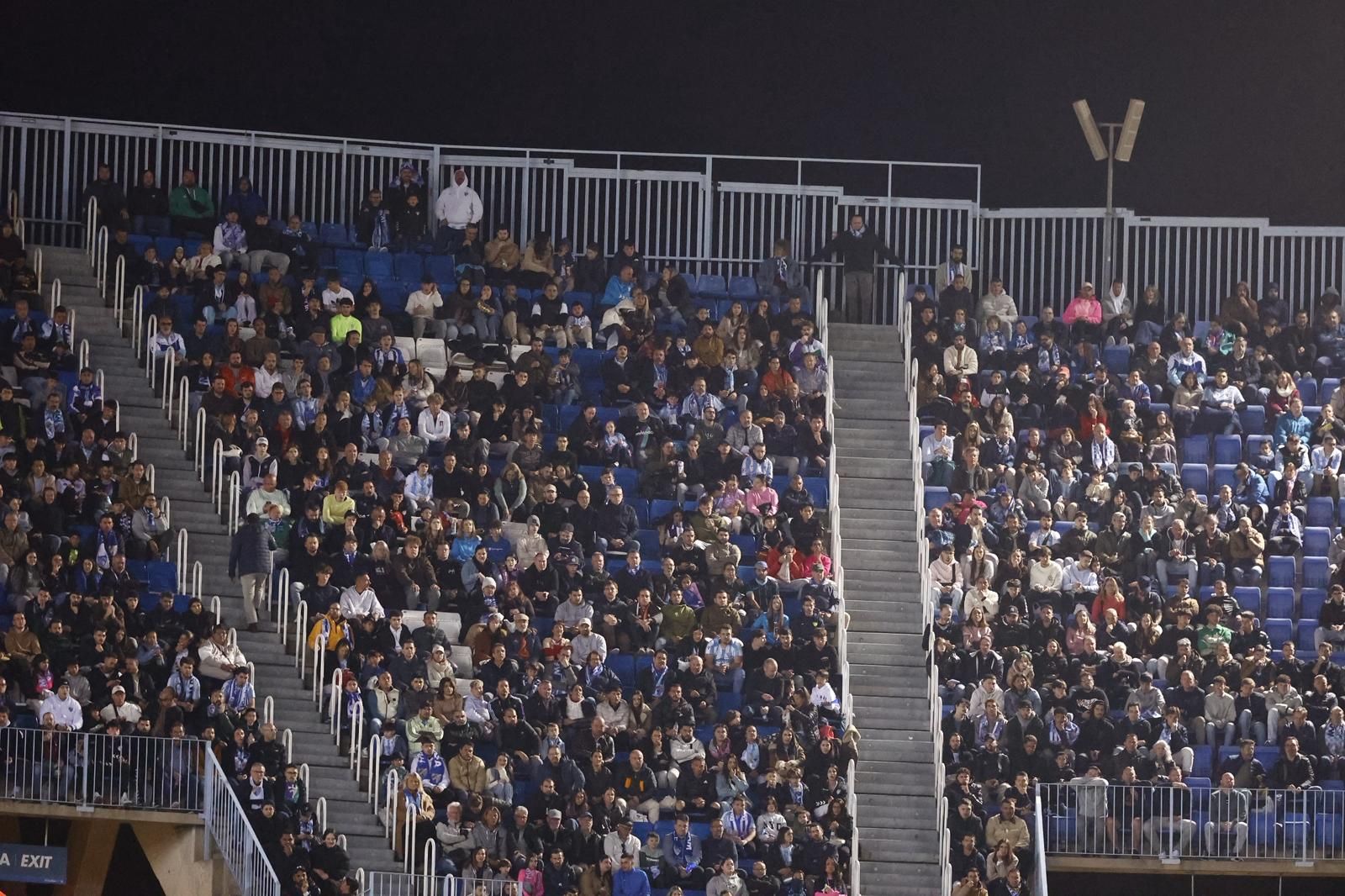 El Málaga CF-Albacete, en fotos